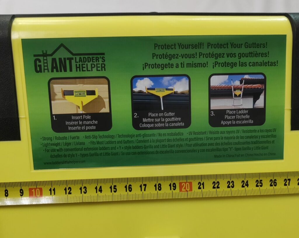 Giant Ladders Helper Label